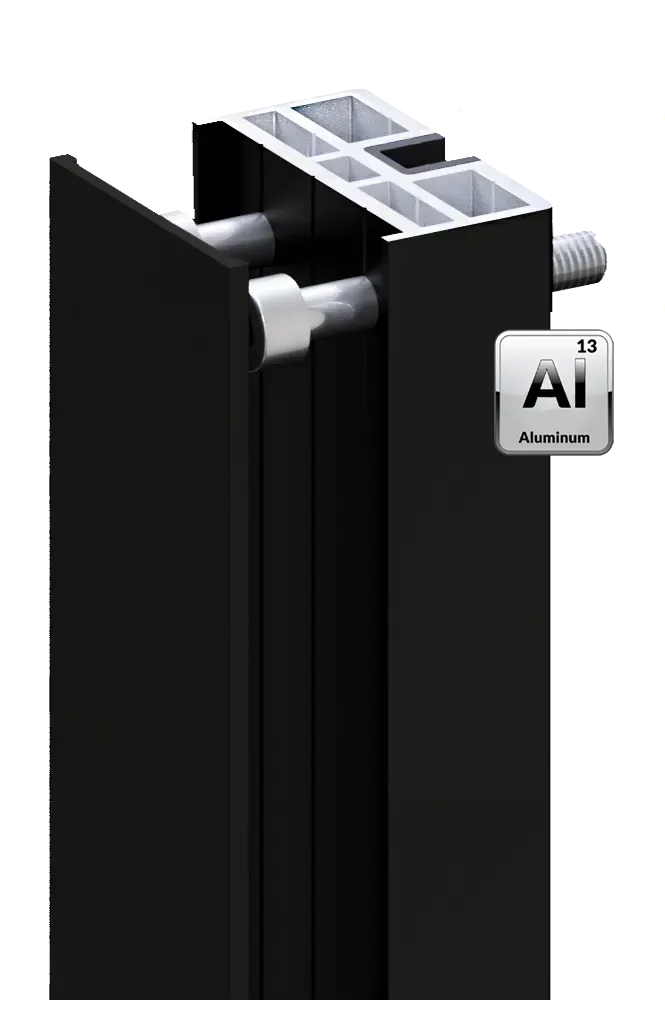 Profile SLIM din aluminiu — detaliu profil